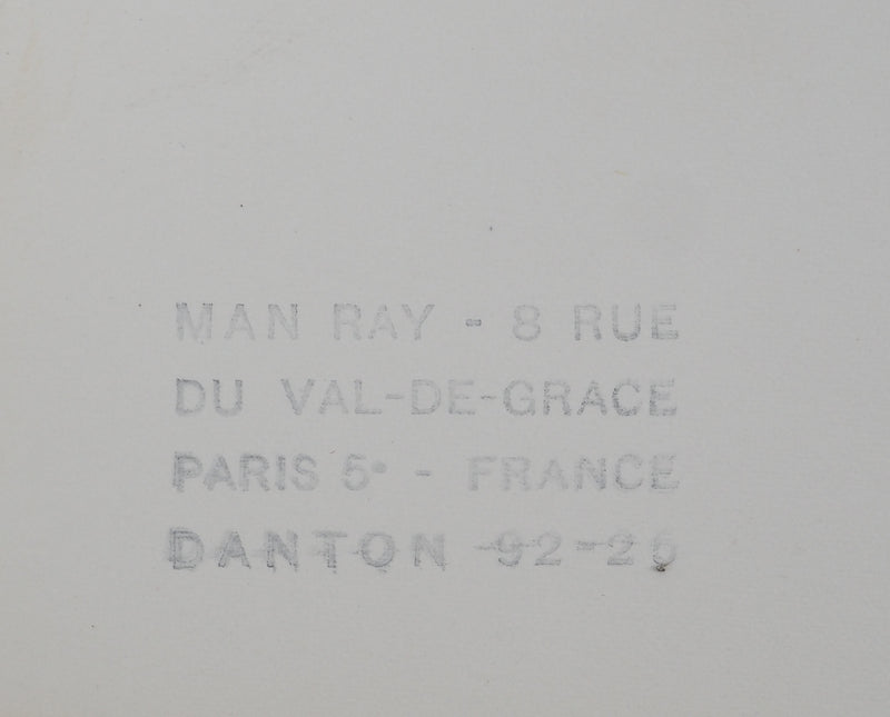 MAN RAY : Les tours aux figures, oeuvre originale (photo de détail 6) - Crédit photo : Galerie Art.Paris