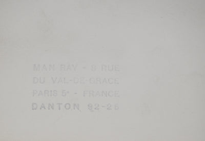 MAN RAY : Portrait de Jacqueline, oeuvre originale (photo de détail 6) - Crédit photo : Galerie Art.Paris