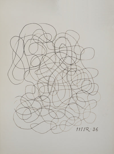 MAN RAY : Entrelacs surréaliste, oeuvre originale (vue générale) - Crédit photo : Galerie Art.Paris