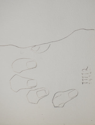 MAN RAY : Profil féminin, oeuvre originale (photo de détail 4) - Crédit photo : Galerie Art.Paris