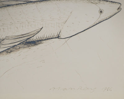 MAN RAY : Femme poisson, oeuvre originale (photo de détail 6) - Crédit photo : Galerie Art.Paris