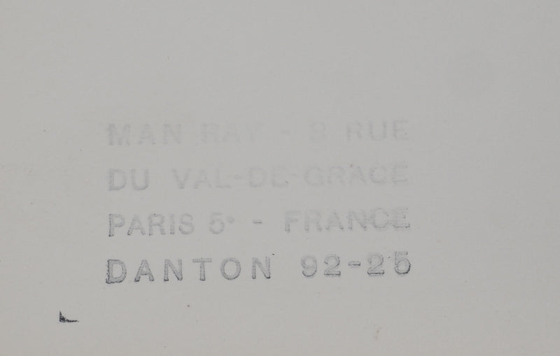 MAN RAY : Le train volant, c, oeuvre originale (photo de détail 7) - Crédit photo : Galerie Art.Paris