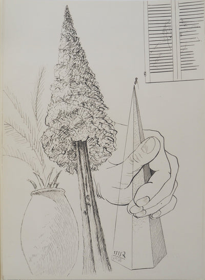 MAN RAY : L'espionnage, oeuvre originale (vue générale) - Crédit photo : Galerie Art.Paris