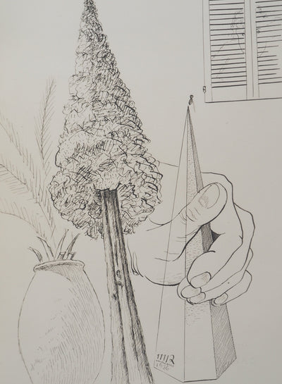 MAN RAY : L'espionnage, oeuvre originale (photo de détail 2) - Crédit photo : Galerie Art.Paris