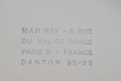 MAN RAY : L'espionnage, oeuvre originale (photo de détail 6) - Crédit photo : Galerie Art.Paris
