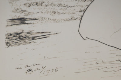 MAN RAY : Homme élégant, oeuvre originale (photo de détail 2) - Crédit photo : Galerie Art.Paris