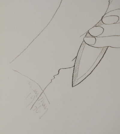 MAN RAY : La brosse à cheveux, oeuvre originale (photo de détail 2) - Crédit photo : Galerie Art.Paris