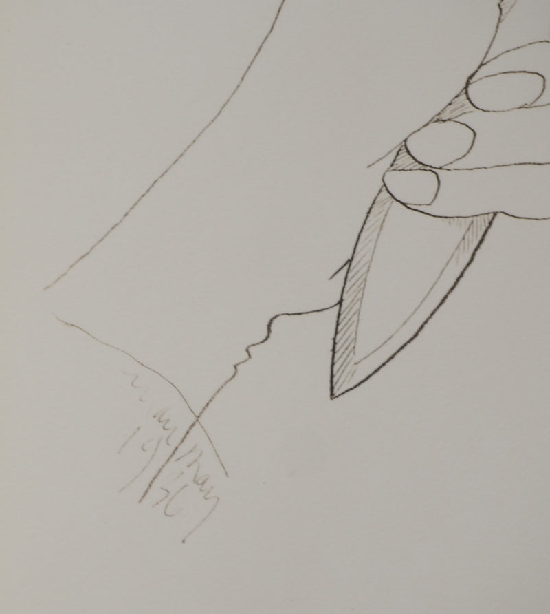 MAN RAY : La brosse à cheveux, oeuvre originale (photo de détail 2) - Crédit photo : Galerie Art.Paris