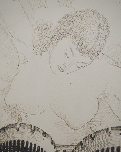 MAN RAY : Les Tours d'Eliane, oeuvre originale (photo de détail 4) - Crédit photo : Galerie Art.Paris
