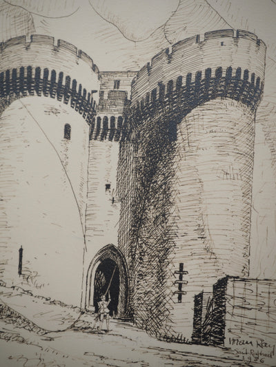 MAN RAY : Les Tours d'Eliane, oeuvre originale (photo de détail 5) - Crédit photo : Galerie Art.Paris