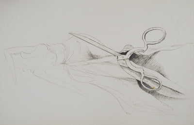 MAN RAY : La couture, oeuvre originale (photo de détail 3) - Crédit photo : Galerie Art.Paris