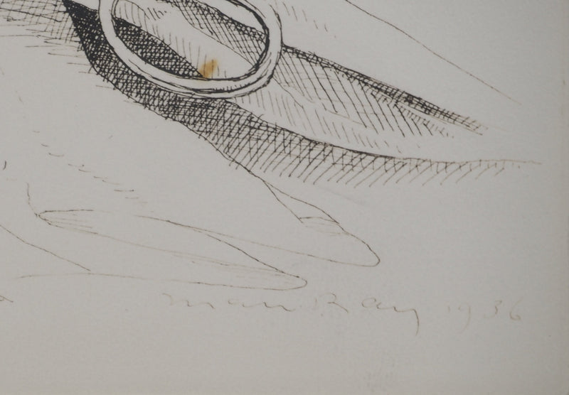 MAN RAY : La couture, oeuvre originale (photo de détail 2) - Crédit photo : Galerie Art.Paris