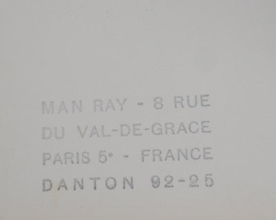 MAN RAY : La couture, oeuvre originale (photo de détail 7) - Crédit photo : Galerie Art.Paris