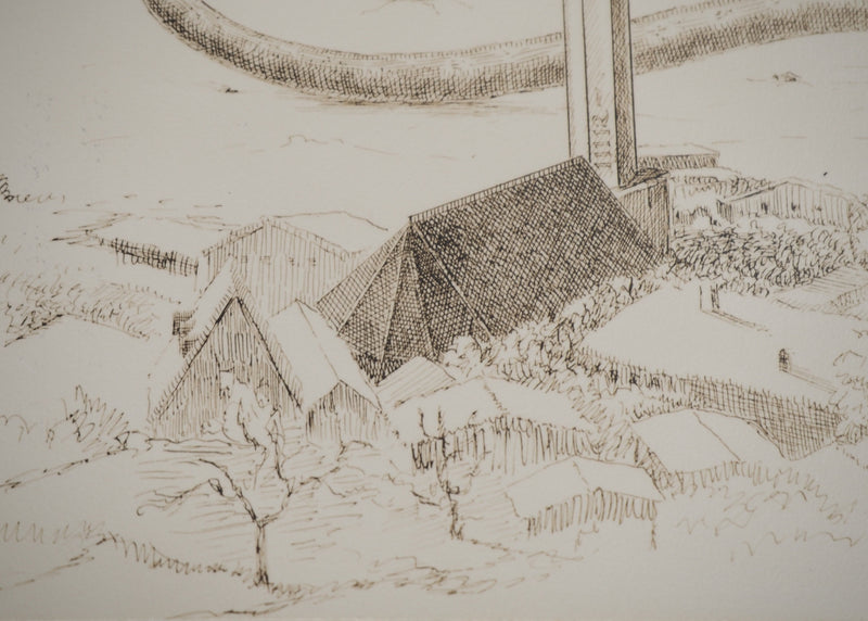 MAN RAY : La fabrique à crayons, oeuvre originale (photo de détail 4) - Crédit photo : Galerie Art.Paris