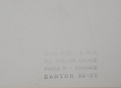 MAN RAY : La fabrique à crayons, oeuvre originale (photo de détail 7) - Crédit photo : Galerie Art.Paris