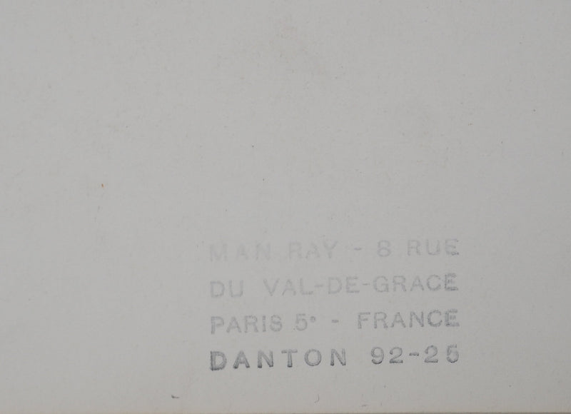 MAN RAY : La fabrique à crayons, oeuvre originale (photo de détail 7) - Crédit photo : Galerie Art.Paris
