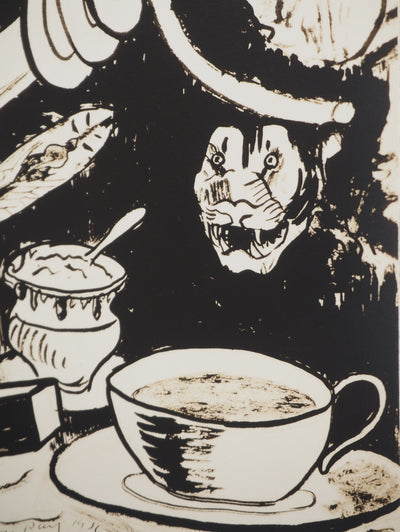 MAN RAY : Goûter entre amis, oeuvre originale (photo de détail 4) - Crédit photo : Galerie Art.Paris