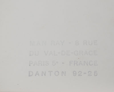 MAN RAY : Goûter entre amis, oeuvre originale (photo de détail 6) - Crédit photo : Galerie Art.Paris