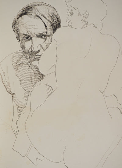 MAN RAY : Hommage à Picasso, oeuvre originale (photo de détail 3) - Crédit photo : Galerie Art.Paris