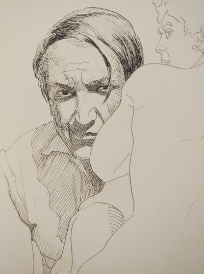 MAN RAY : Hommage à Picasso, oeuvre originale (photo de détail 4) - Crédit photo : Galerie Art.Paris