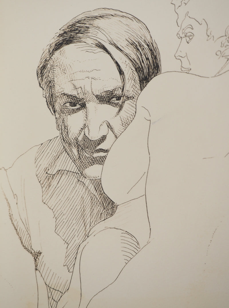 MAN RAY : Hommage à Picasso, oeuvre originale (photo de détail 4) - Crédit photo : Galerie Art.Paris