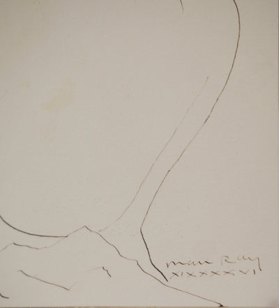 MAN RAY : Hommage à Picasso, oeuvre originale (photo de détail 2) - Crédit photo : Galerie Art.Paris