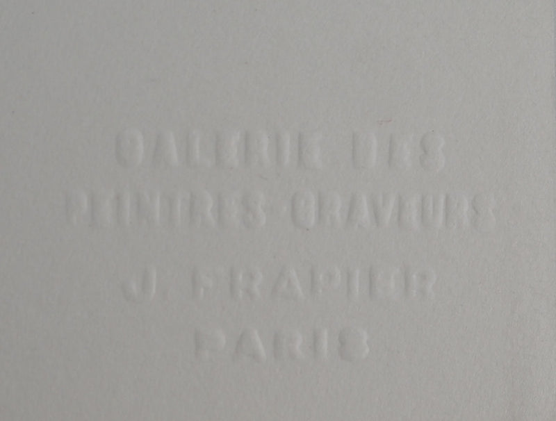 Alain JEANNE : Les trois chouettes, Gravure originale (photo de détail 5) - Crédit photo : Galerie Art.Paris