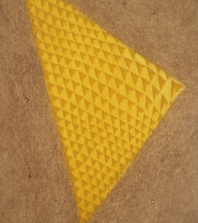 Arthur-Luiz PIZA : Prismes jaunes, Gravure originale (photo de détail 3) - Crédit photo : Galerie Art.Paris