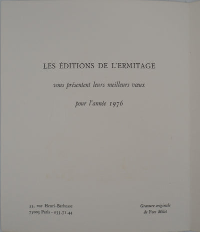 Yves MILET : Cavalier fantastique, Gravure originale (photo de détail 5) - Crédit photo : Galerie Art.Paris