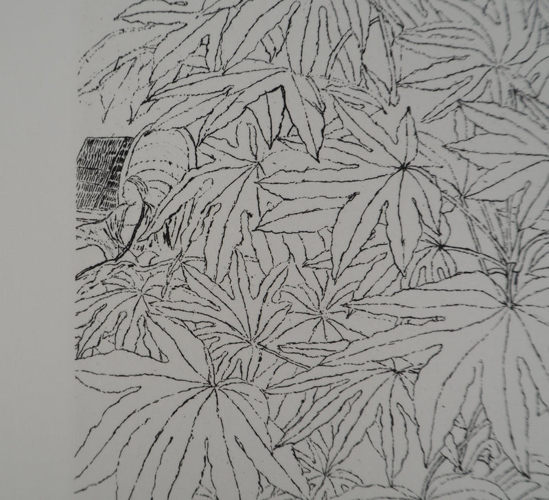 Sam SZAFRAN : Feuillages, oeuvre originale (photo de détail 5) - Crédit photo : Galerie Art.Paris