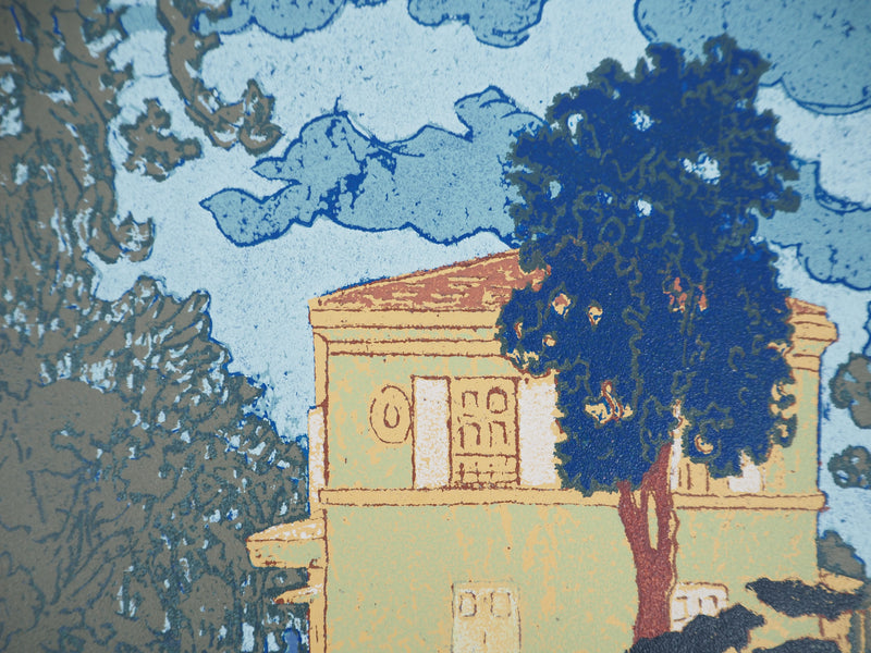 Edouard MARTIN : Bagneux, Gravure sur bois originale (photo de détail 3) - Crédit photo : Galerie Art.Paris