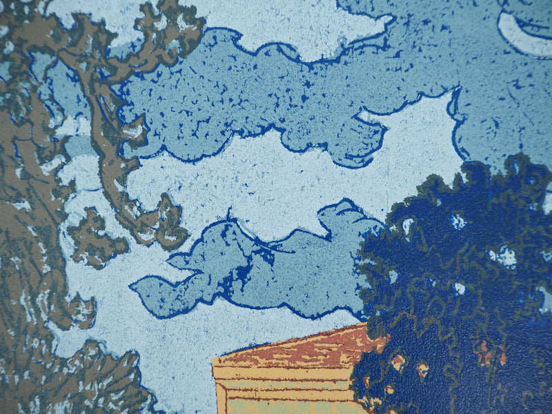 Edouard MARTIN : Bagneux, Gravure sur bois originale (photo de détail 5) - Crédit photo : Galerie Art.Paris