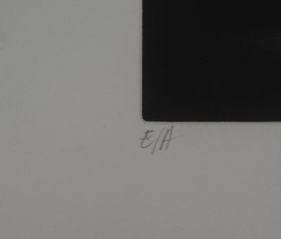 André BONGIBAULT : Benares, Gravure originale (photo de détail 5) - Crédit photo : Galerie Art.Paris