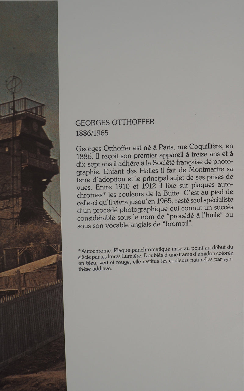 Michel OTTHOFFER : Montmartre : La maison de Mimi Pinson, Héliogravure originale (photo de détail 7) - Crédit photo : Galerie Art.Paris