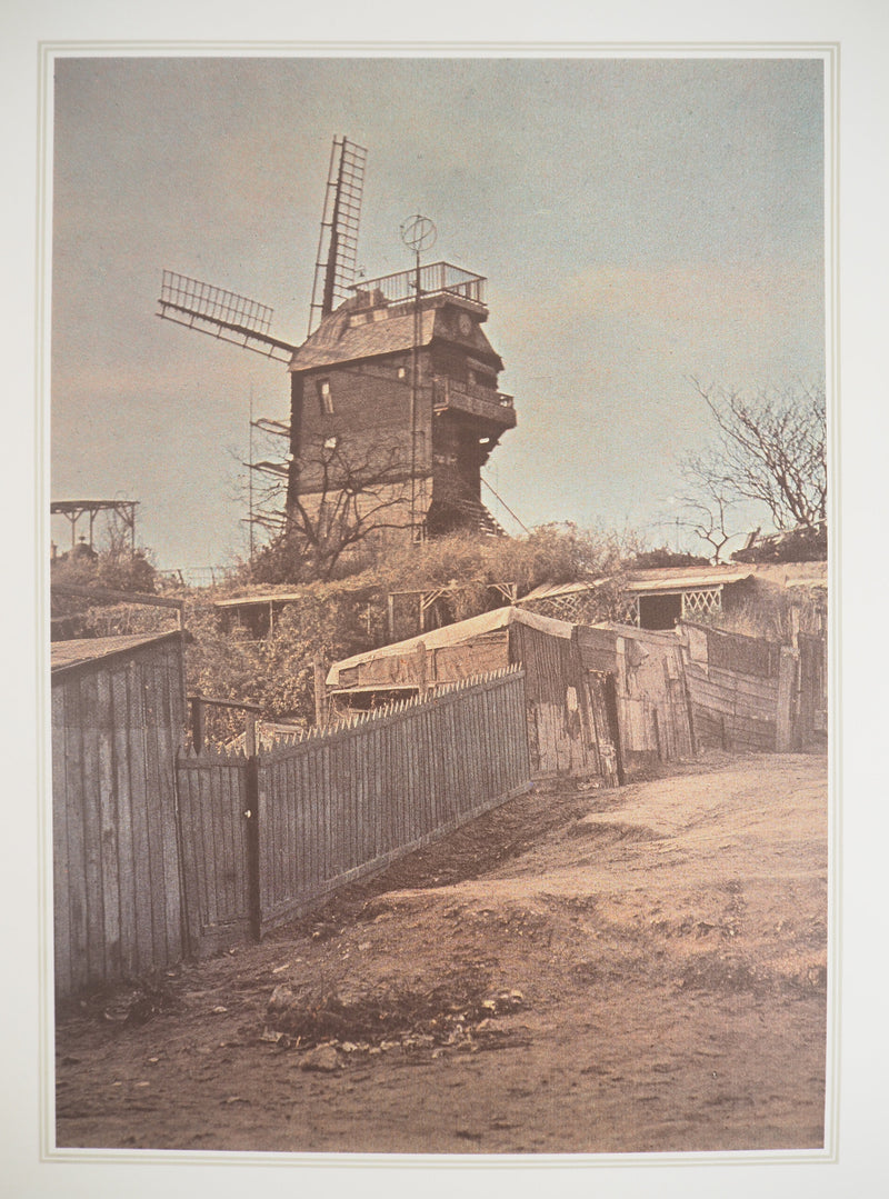 Michel OTTHOFFER : Montmartre : Le Moulin de la Galette, Héliogravure originale (photo de détail 2) - Crédit photo : Galerie Art.Paris