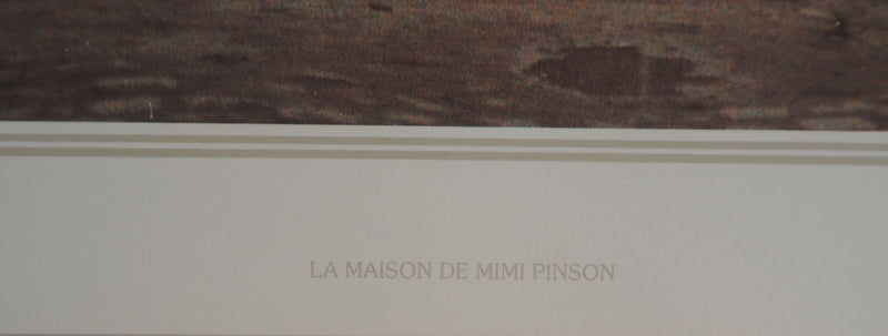 Michel OTTHOFFER : Montmartre : La maison de Mimi Pinson, Héliogravure originale (photo de détail 6) - Crédit photo : Galerie Art.Paris