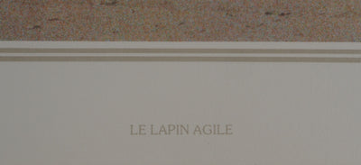 Michel OTTHOFFER : Montmartre : Le lapin agile, Héliogravure originale (photo de détail 5) - Crédit photo : Galerie Art.Paris