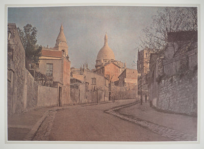 Michel OTTHOFFER : Montmartre : La rue de l'abreuvoir, Héliogravure originale (vue générale) - Crédit photo : Galerie Art.Paris