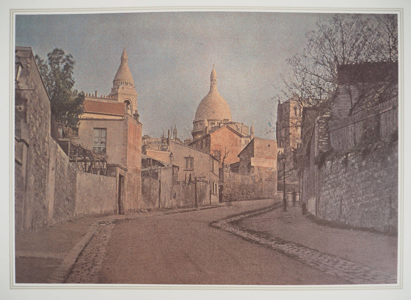 Michel OTTHOFFER : Montmartre : La rue de l&