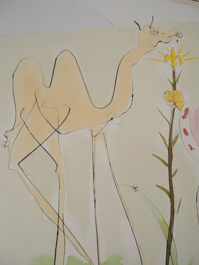 Salvador DALI : La cour du lion, Gravure originale (photo de détail 7) - Crédit photo : Galerie Art.Paris