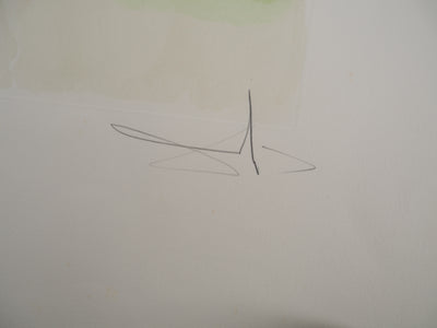 Salvador DALI : La cour du lion, Gravure originale (photo de détail 2) - Crédit photo : Galerie Art.Paris