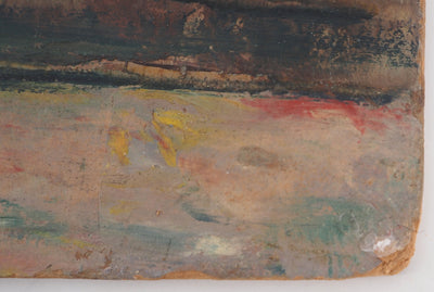 AF Elisée MACLET, Montmartre, Sacré Coeur, Öl auf Holz, signiert