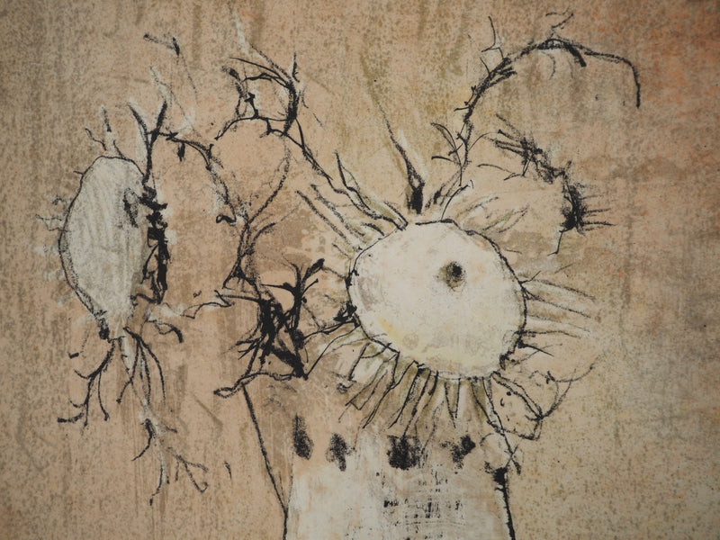 Jean JANSEM : Nature morte, Lithographie originale (photo de détail 4) - Crédit photo : Galerie Art.Paris