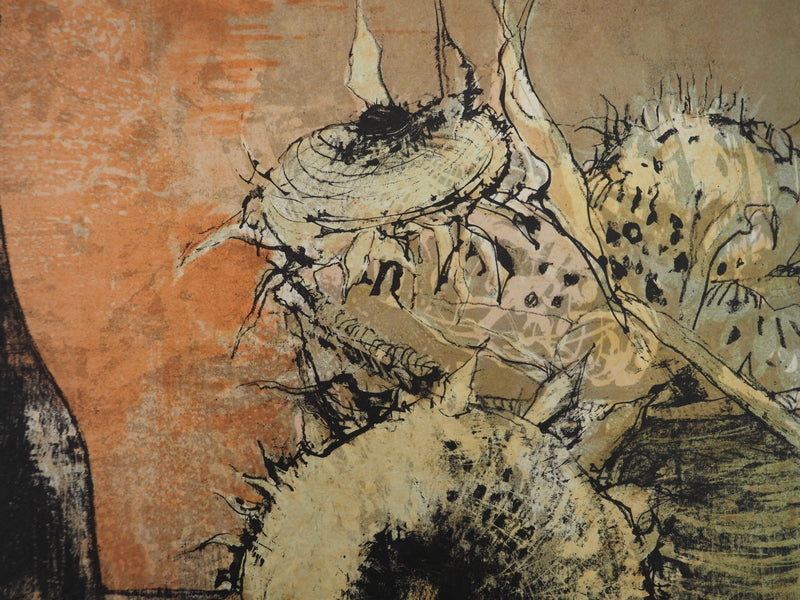 Jean JANSEM : Nature morte, Lithographie originale (photo de détail 5) - Crédit photo : Galerie Art.Paris