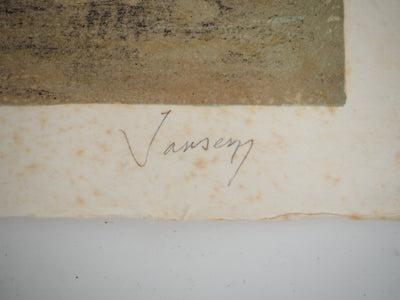 Jean JANSEM : Nature morte, Lithographie originale (photo de détail 2) - Crédit photo : Galerie Art.Paris