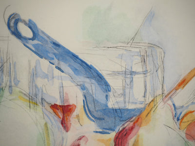 Paul CEZANNE : Nature morte aux pommes et aux poires, Lithographie originale (photo de détail 5) - Crédit photo : Galerie Art.Paris