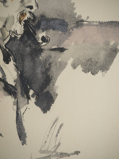 Paul CEZANNE : Etude pour un joueur de carte, Lithographie originale (photo de détail 5) - Crédit photo : Galerie Art.Paris