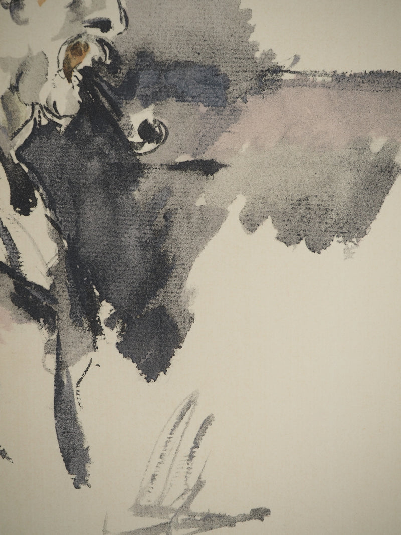 Paul CEZANNE : Etude pour un joueur de carte, Lithographie originale (photo de détail 5) - Crédit photo : Galerie Art.Paris