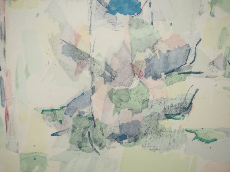 Paul CEZANNE : Sous-bois, Lithographie originale (photo de détail 3) - Crédit photo : Galerie Art.Paris