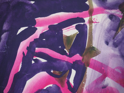 Jeanne MODIGLIANI : Musique de Jazz, Aquarelle originale (photo de détail 2) - Crédit photo : Galerie Art.Paris